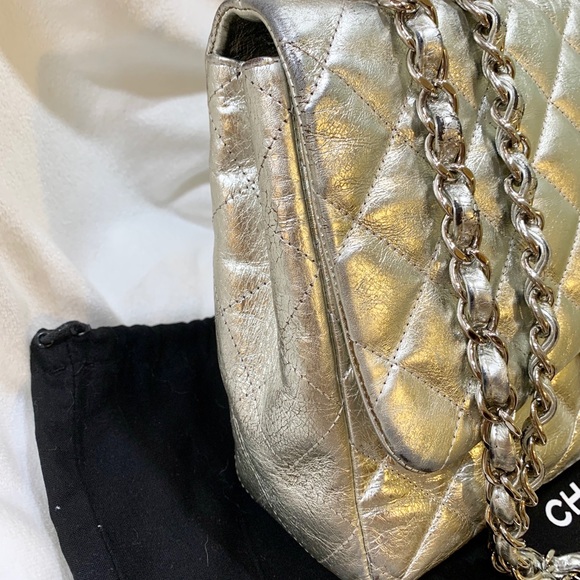 ❌SOLD❌💯Authentic Chanel Single Flap Jumbo - Picture 4 of 16